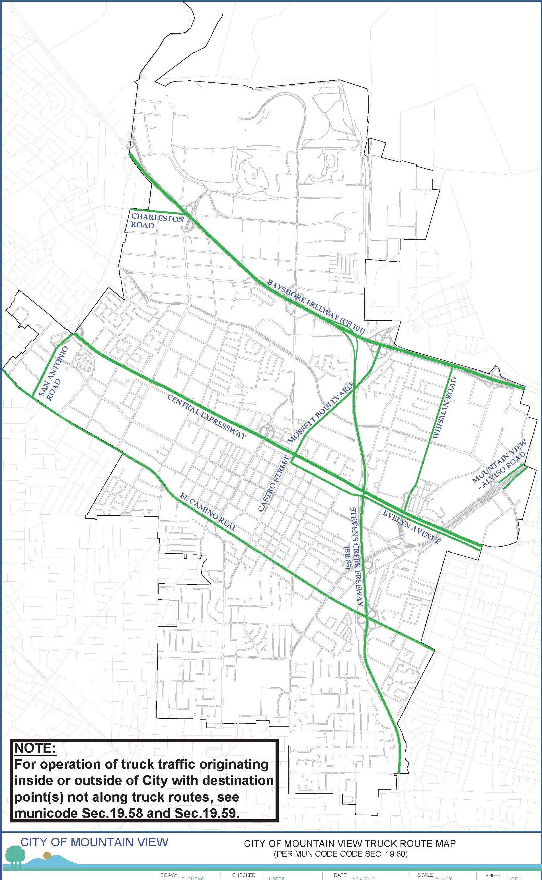 Truck Routes